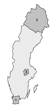V�ra anl�ggningar i Sverige
